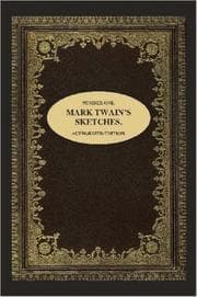 Tapa de NUMBER ONE. MARK TWAIN'S SKETCHES