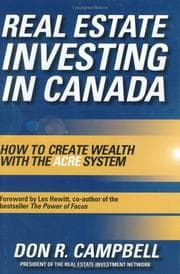 Tapa de Real Estate Investing in Canada