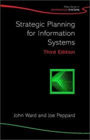 Tapa de Strategic planning for information systems
