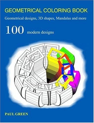 Tapa de GEOMETRICAL COLORING BOOK