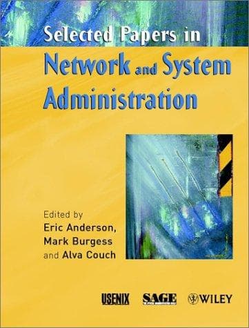 Tapa de Selected papers in network and system administration