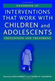 Tapa de Handbook of interventions that work with children and adolescents