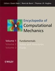 Tapa de Encyclopedia of Computational Mechanics (3 Volume Set)