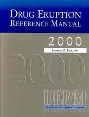 Tapa de Drug Eruption Reference Manual 2000, Millennium Edition DERM