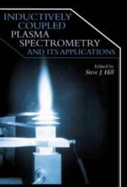 Tapa de Inductively Coupled Plasma Spectrometry and Its Application (Sheffield Analytical Chemistry)
