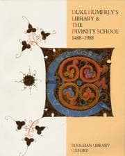 Tapa de Duke Humfrey's Library & the Divinity School, 1488-1988