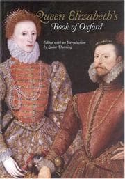 Tapa de Queen Elizabeth's book of Oxford