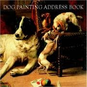 Tapa de Dog Painting Address Book