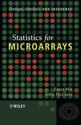 Tapa de Statistics for microarrays