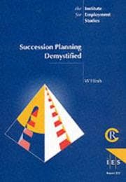 Tapa de Succession Planning Demystified (IES Reports)