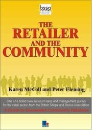 Tapa de The Retailer and the Community (Bssa Series)