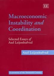 Tapa de Macroeconomic Instability and Coordination