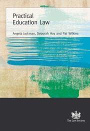 Tapa de Practical education law