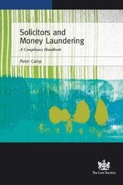 Tapa de Solicitors and money laundering