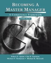 Tapa de Becoming a master manager