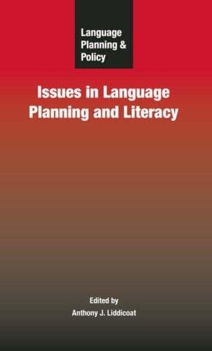 Tapa de Language Planning and Policy