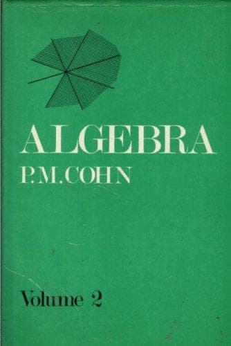 Tapa de Algebra