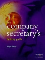 Tapa de The Company Secretary's Desktop Guide