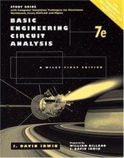 Tapa de Basic Engineering Circuit Analysis, Study Guide