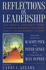 Tapa de Reflections on leadership