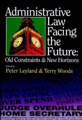 Tapa de Administrative Law Facing the Future