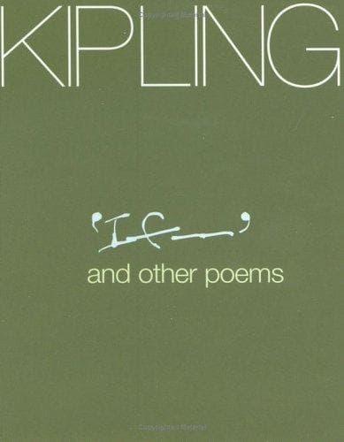 Tapa de 'If-' and other poems