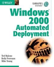 Tapa de Windows 2000 automated deployment