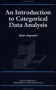 Tapa de An introduction to categorical data analysis
