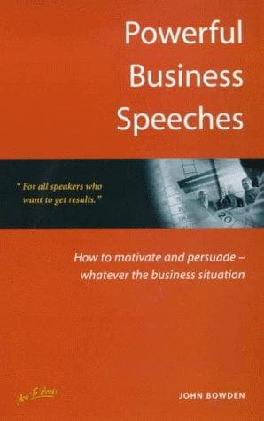 Tapa de Powerful Buisness Speeches