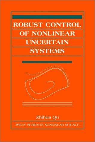 Tapa de Robust control of nonlinear uncertain systems