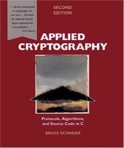 Tapa de Applied Cryptography