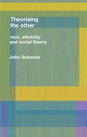 Tapa de Race, Ethnicity and Social Theory