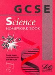 Tapa de GCSE science homework book