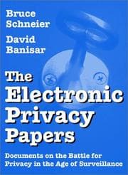 Tapa de The Electronic Privacy Papers