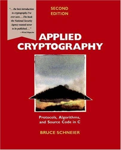Tapa de Applied cryptography