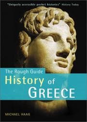 Tapa de The Rough Guide History of Greece