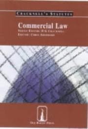 Tapa de Commercial Law