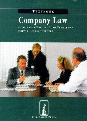 Tapa de Company Law
