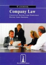 Tapa de Company Law