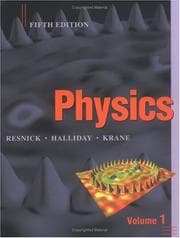 Tapa de Fundamentals of Physics