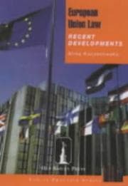 Tapa de European Union Law