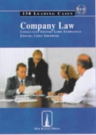 Tapa de Company Law