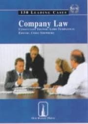 Tapa de Company Law