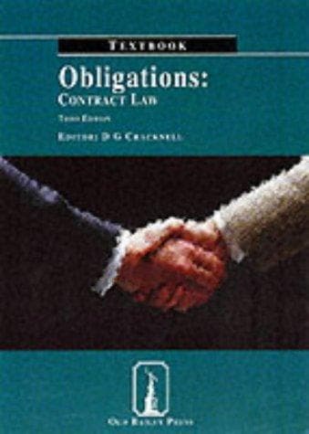 Tapa de Obligations: Contract Law
