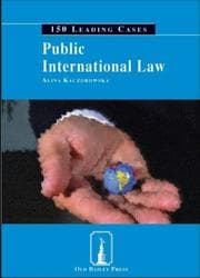 Tapa de Public International Law (150 Leading Cases)