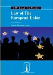 Tapa de Law of the European Union (150 Leading Cases)