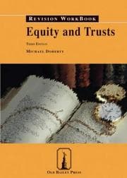 Tapa de Equity and Trusts Revision Workbook
