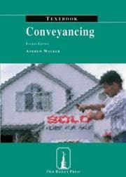 Tapa de Conveyancing Textbook