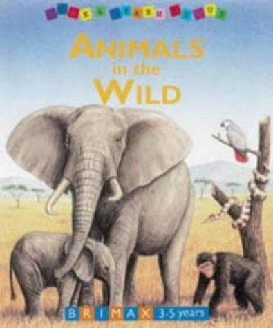 Tapa de Animals in the Wild (Look & Learn About)