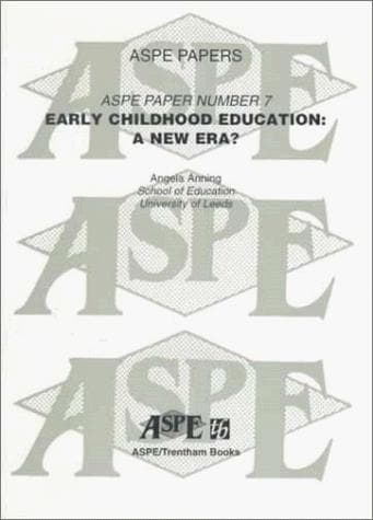 Tapa de Early Childhood Education